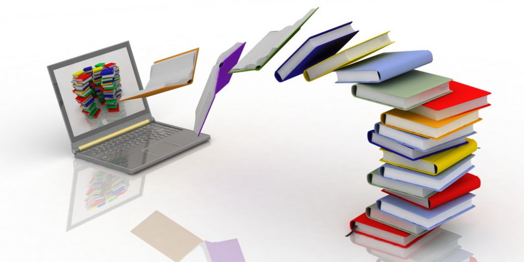 books fly into your laptop